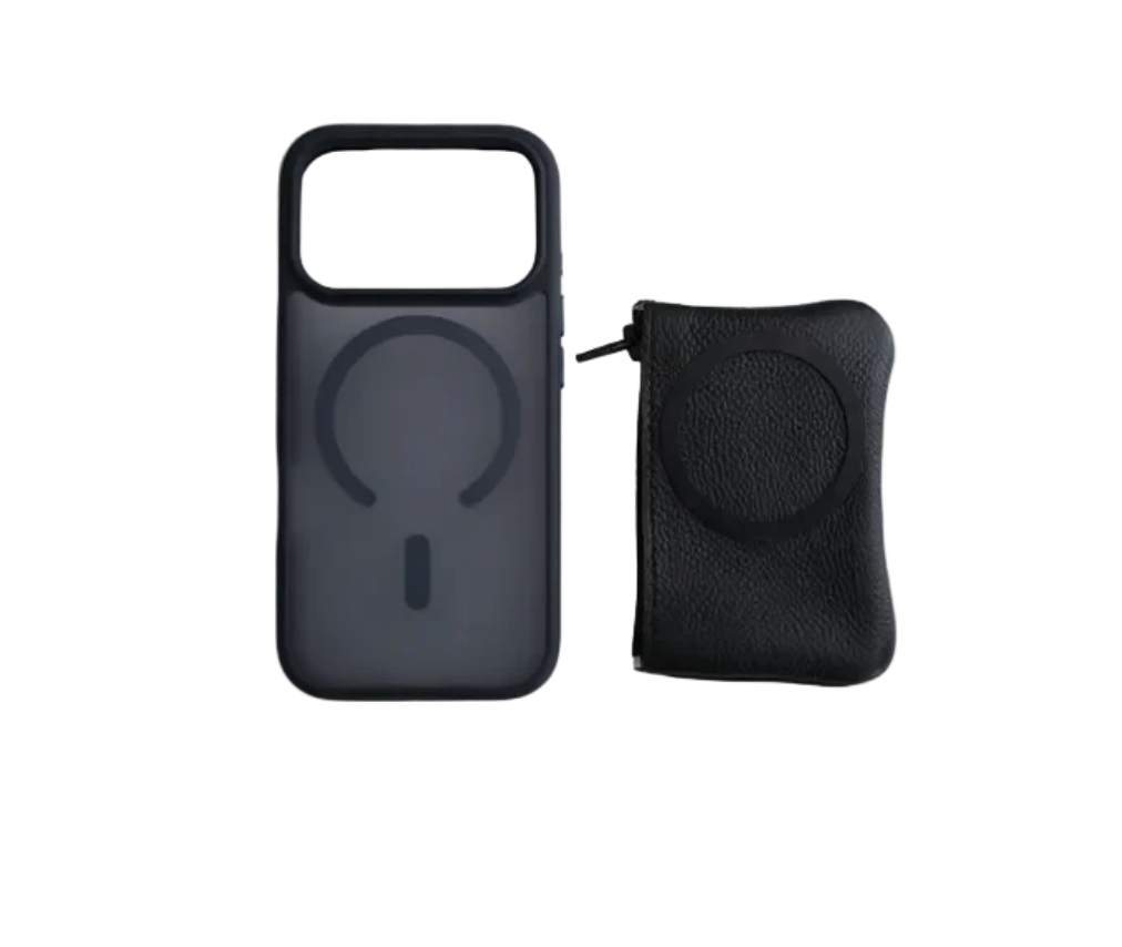 Y|Pocket detached beside a magnetic phone case